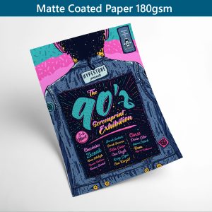Matte Coated 180gsm
